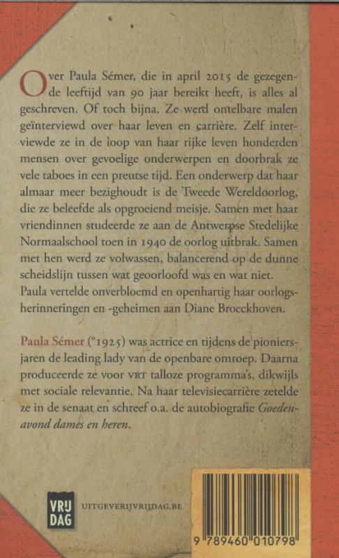 Achterkant van P.S.