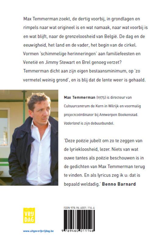 Achterkant van Vaderland