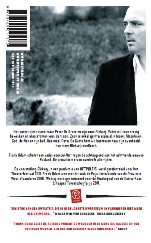 Achterkant van Aleksej
