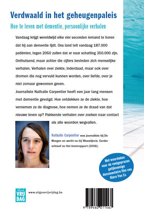 Achterkant van Verdwaald in het geheugenpaleis