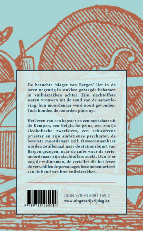Achterkant van De vuilnisman