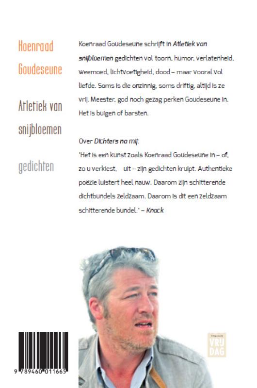 Achterkant van Atletiek van snijbloemen