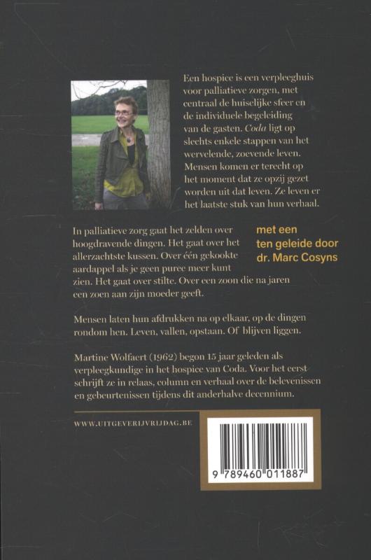 Achterkant van Sterven is klote maar jullie koffie is lekker