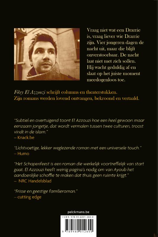 Achterkant van Drarrie in de nacht