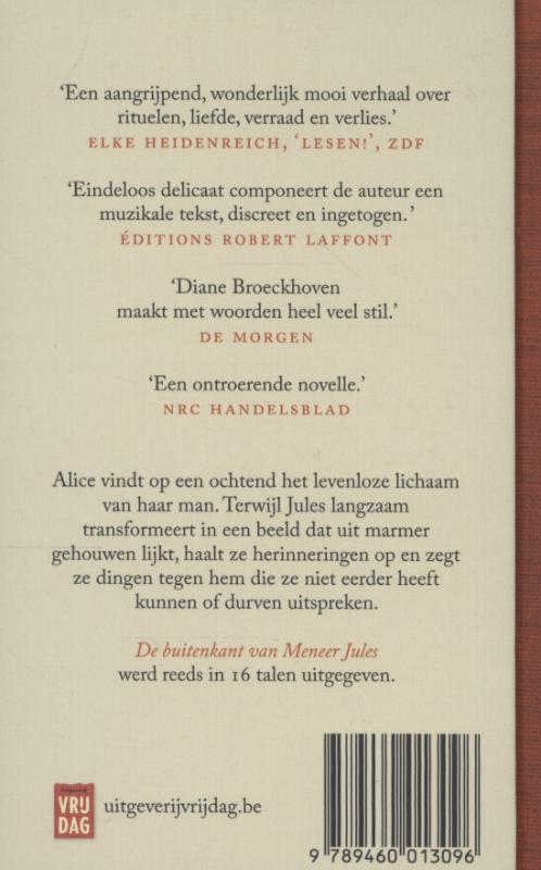 Achterkant van De buitenkant van meneer Jules