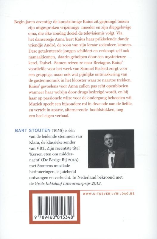 Achterkant van Bidden om verboden vruchten