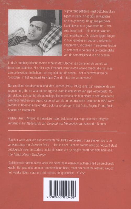 Achterkant van Gelittekende harten