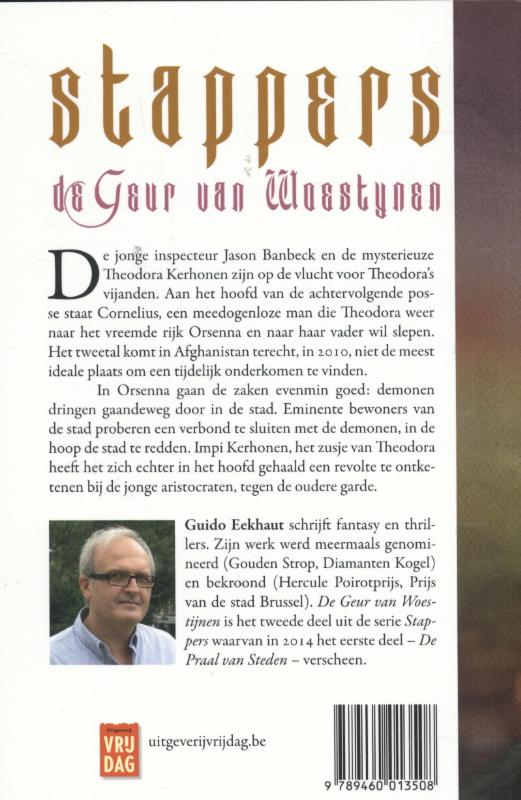 Achterkant van De geur van woestijnen