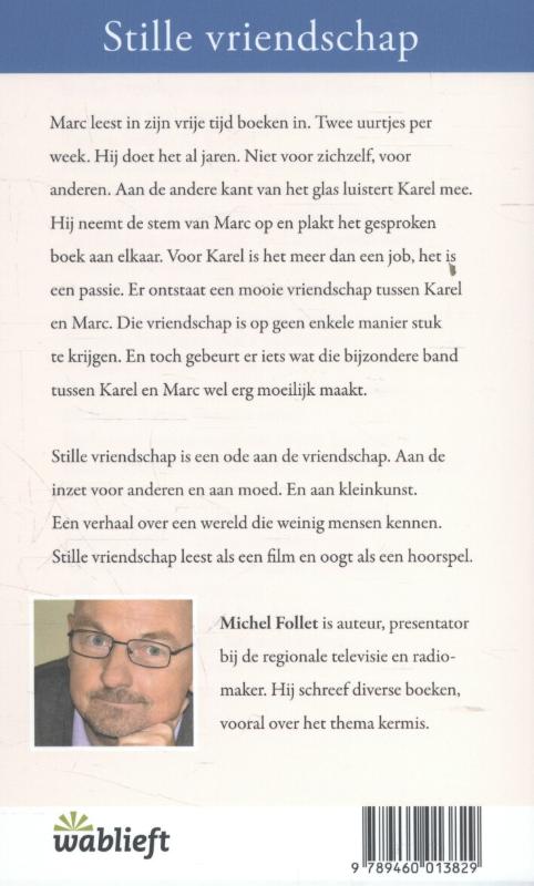 Achterkant van Stille vriendschap