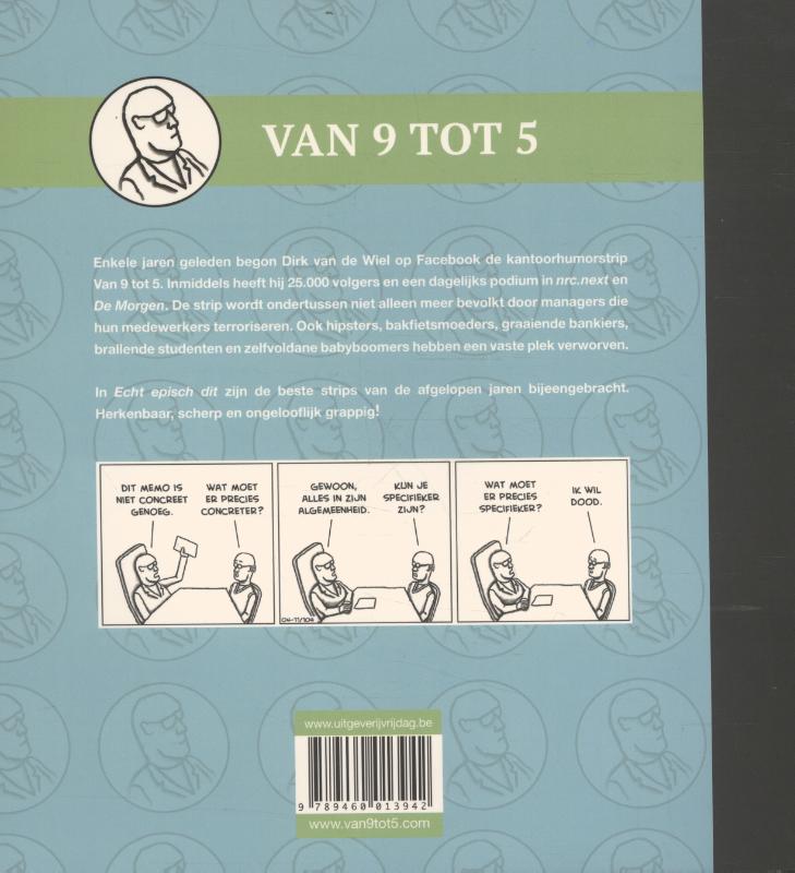 Achterkant van Echt episch dit