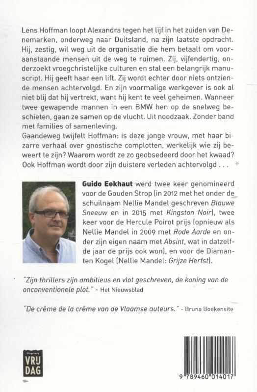 Achterkant van Q
