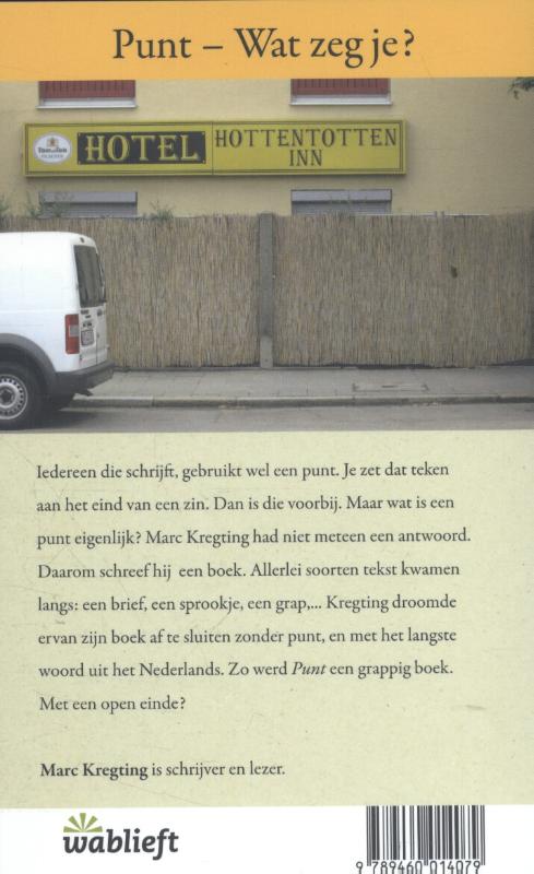 Achterkant van Punt