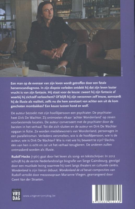 Achterkant van Wondenland