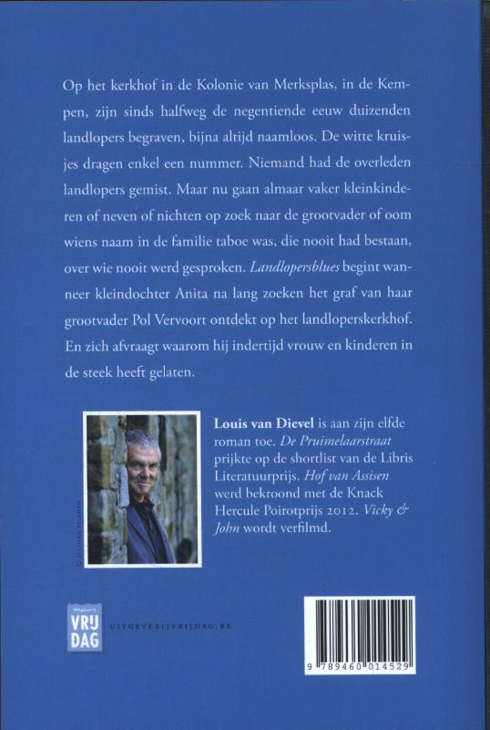 Achterkant van Landlopersblues