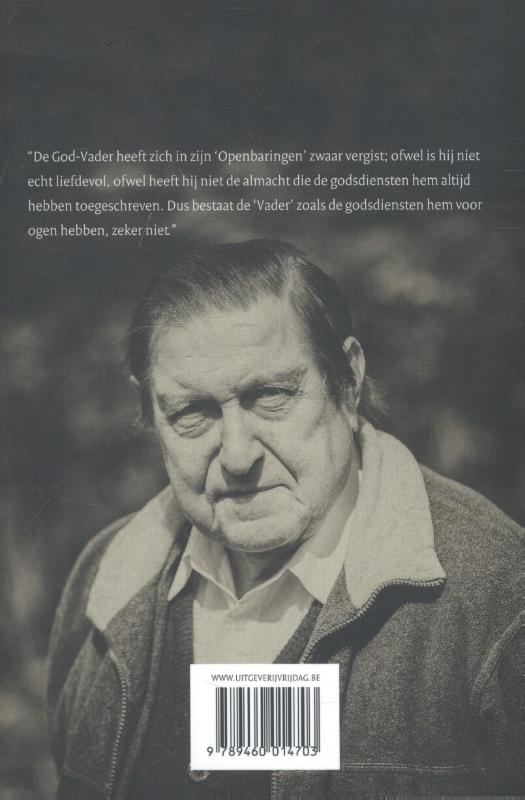Achterkant van Over God