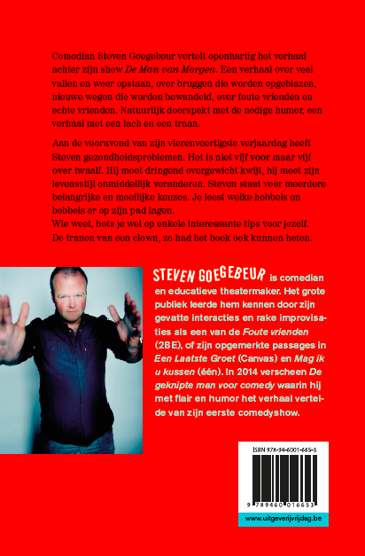 Achterkant van De man van morgen