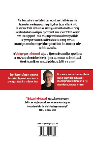 Achterkant van Taksjager