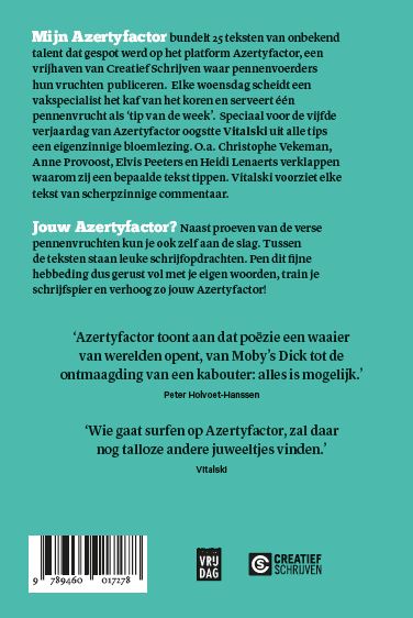 Achterkant van Mijn Azertyfactor