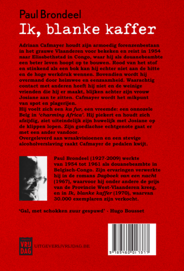Achterkant van Ik, blanke kaffer