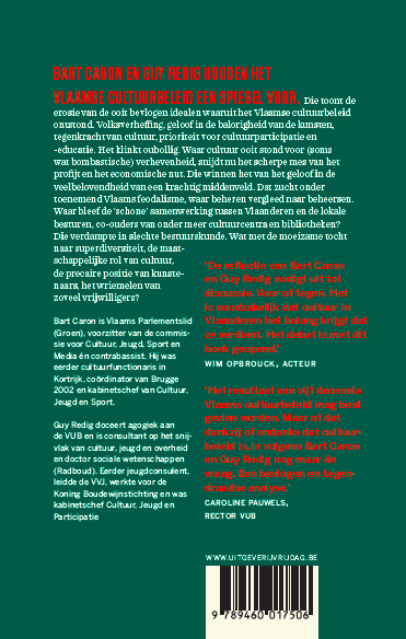 Achterkant van Vanop de frontlijn