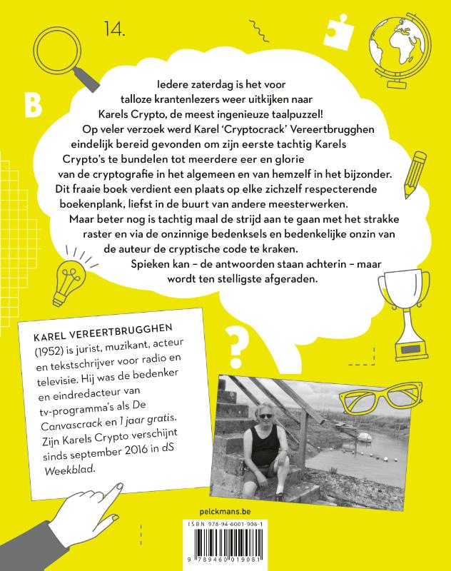 Achterkant van Karels Crypto