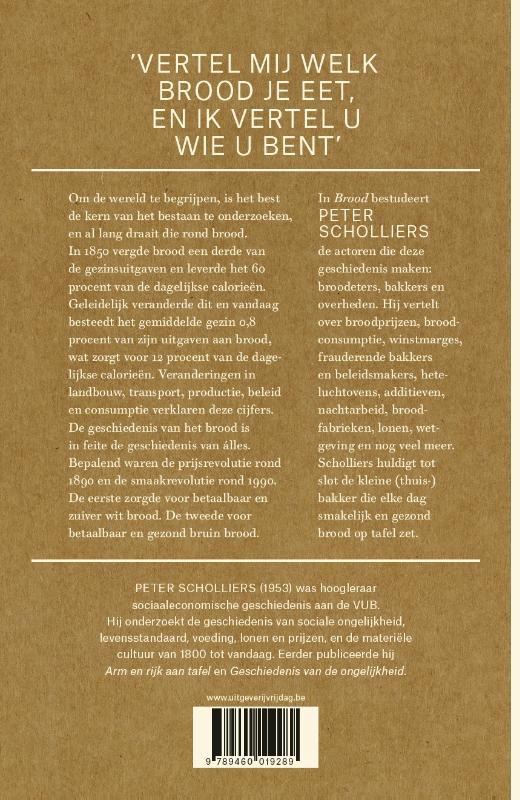 Achterkant van Brood