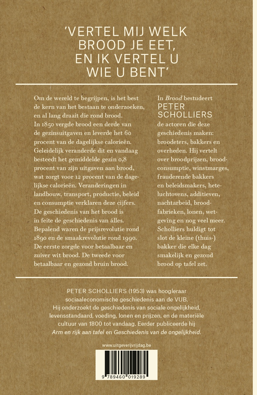 Achterkant van Brood
