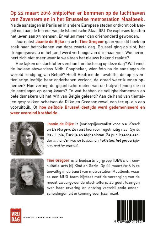 Achterkant van Bommen in Brussel