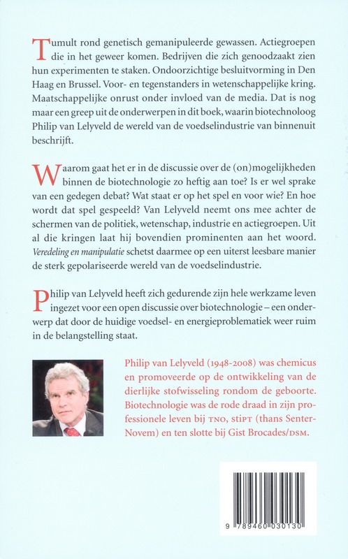 Achterkant van Veredeling en manipulatie