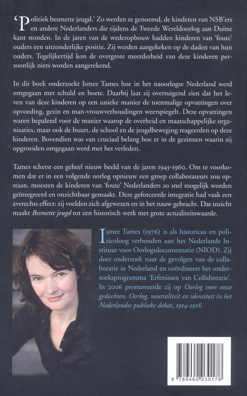 Achterkant van Besmette jeugd
