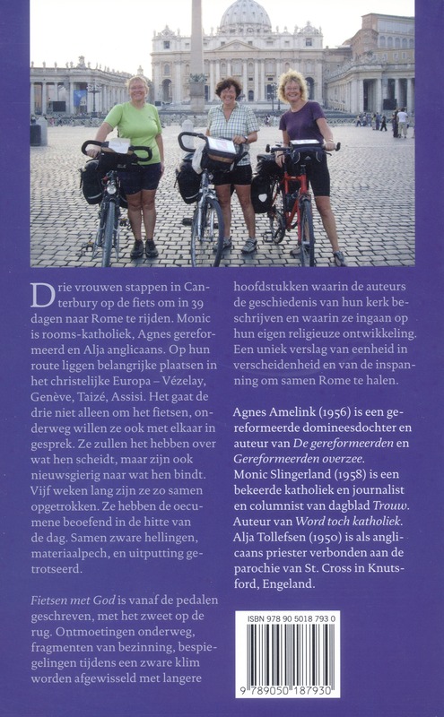 Achterkant van Fietsen met God