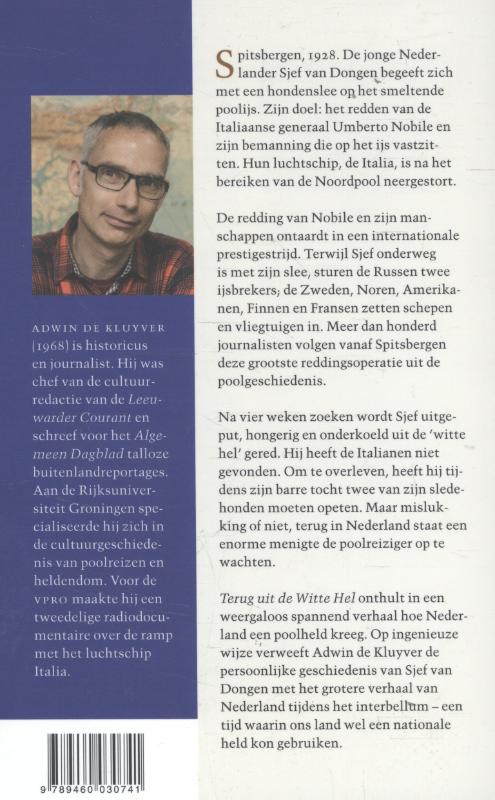 Achterkant van Terug uit de Witte Hel