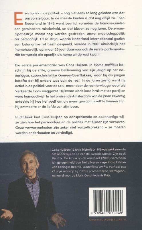 Achterkant van Homo politicus