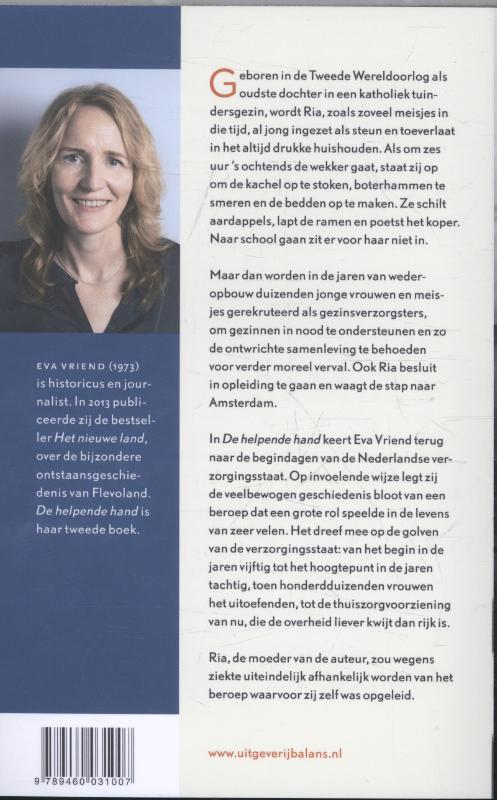 Achterkant van De helpende hand