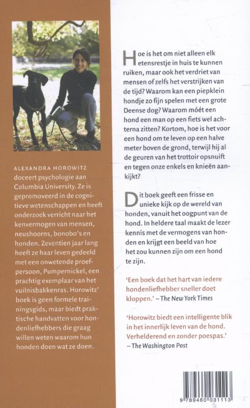Achterkant van De wereld van de hond