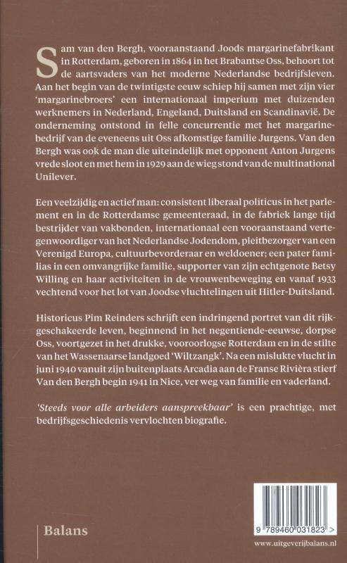 Achterkant van Steeds voor alle arbeiders aanspreekbaar