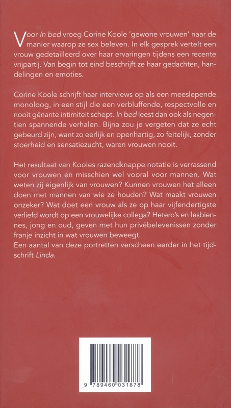 Achterkant van In bed