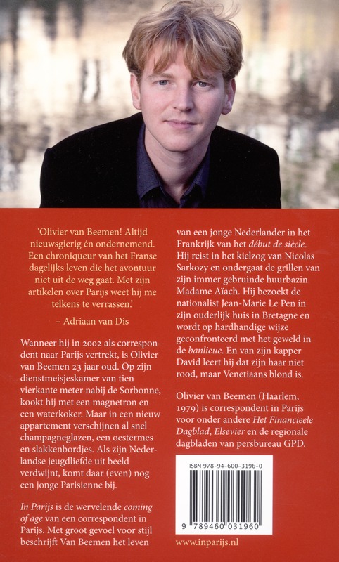Achterkant van In Parijs