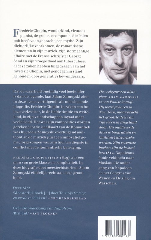 Achterkant van Chopin