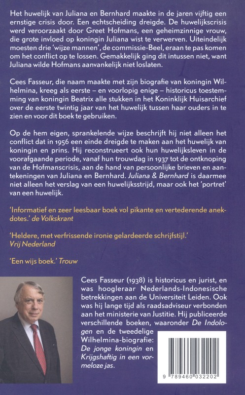 Achterkant van Juliana & Bernhard