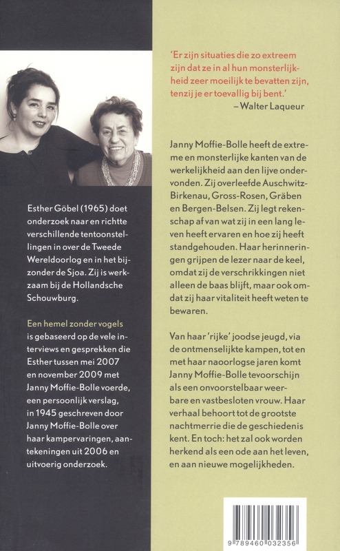 Achterkant van Een hemel zonder vogels