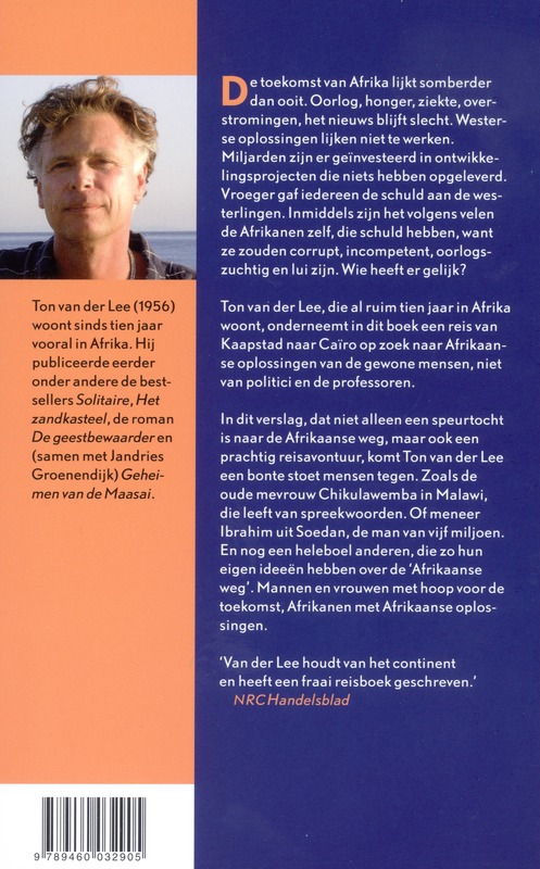 Achterkant van De Afrikaanse weg