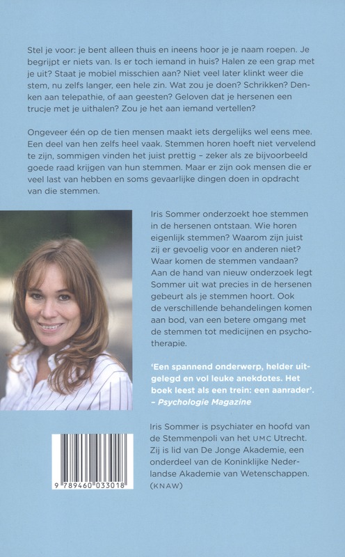 Achterkant van Stemmen horen