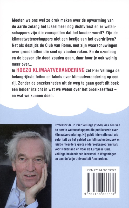 Achterkant van Hoezo klimaatverandering