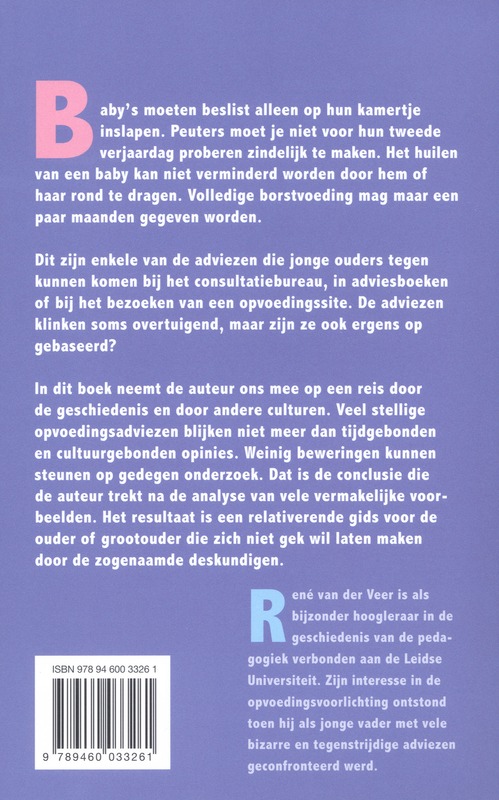 Achterkant van Opvoeden door beginners