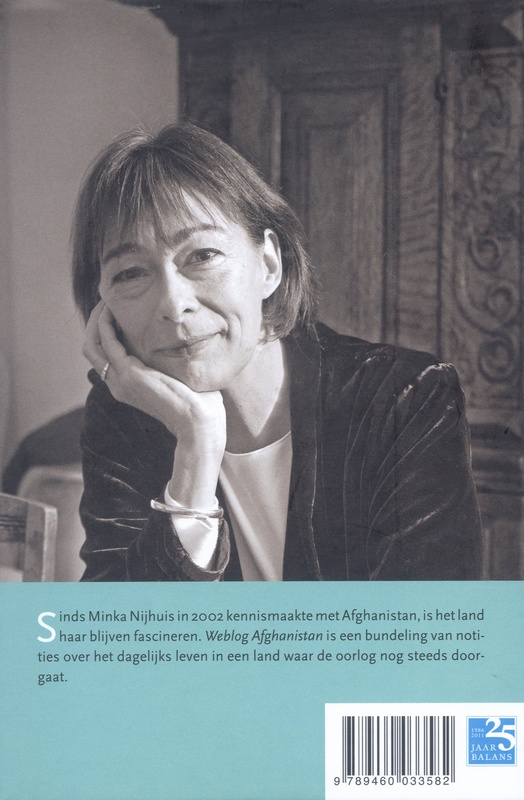 Achterkant van Weblog Afghanistan