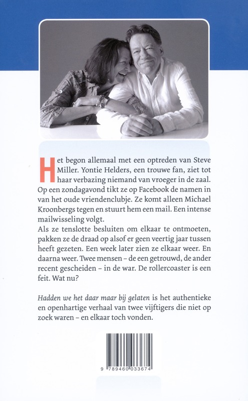 Achterkant van Hadden we het daar maar bij gelaten