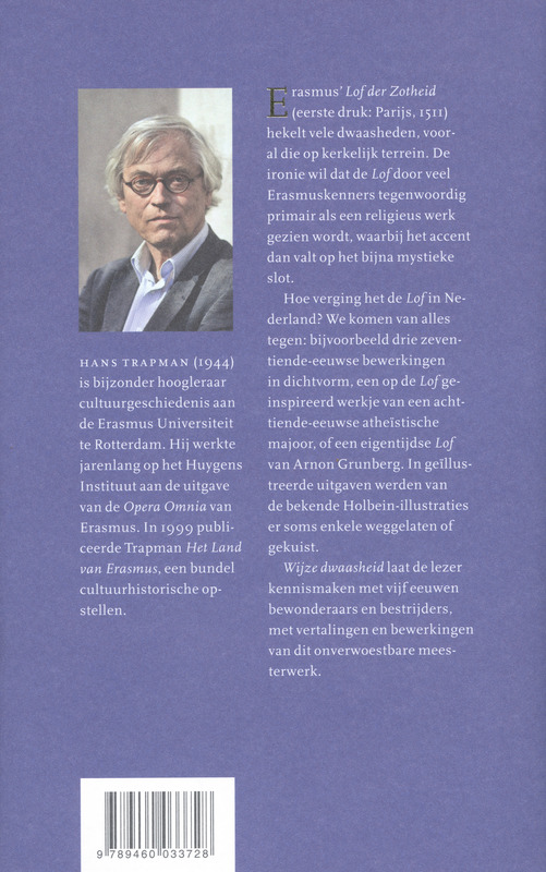 Achterkant van Wijze dwaasheid