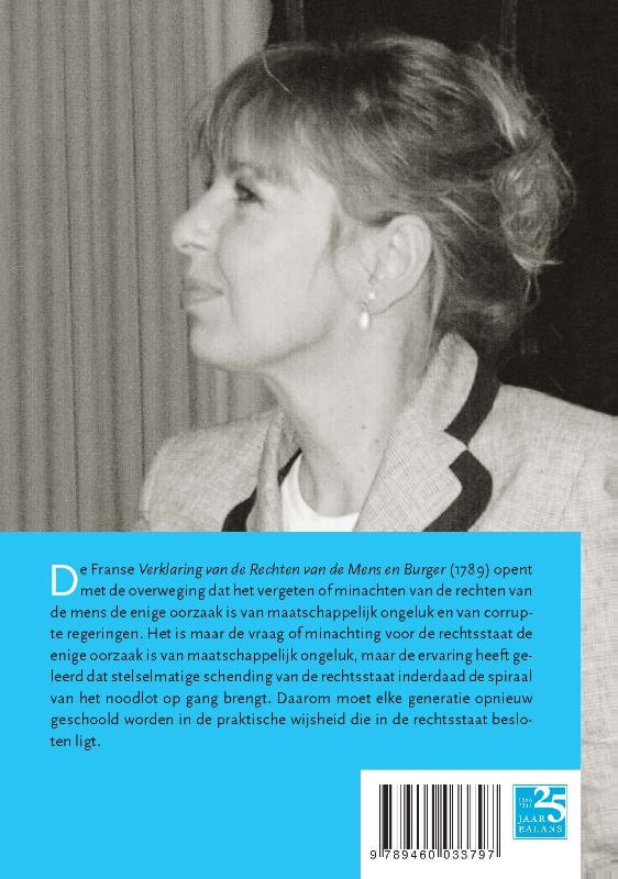 Achterkant van De rechtsstaat voor beginners