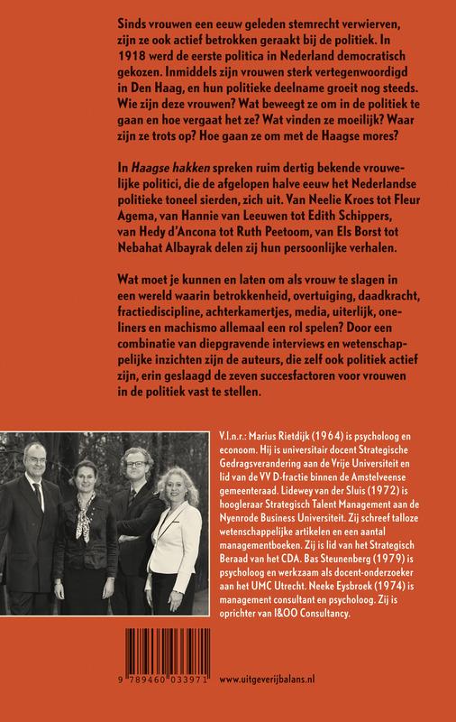 Achterkant van Haagse hakken